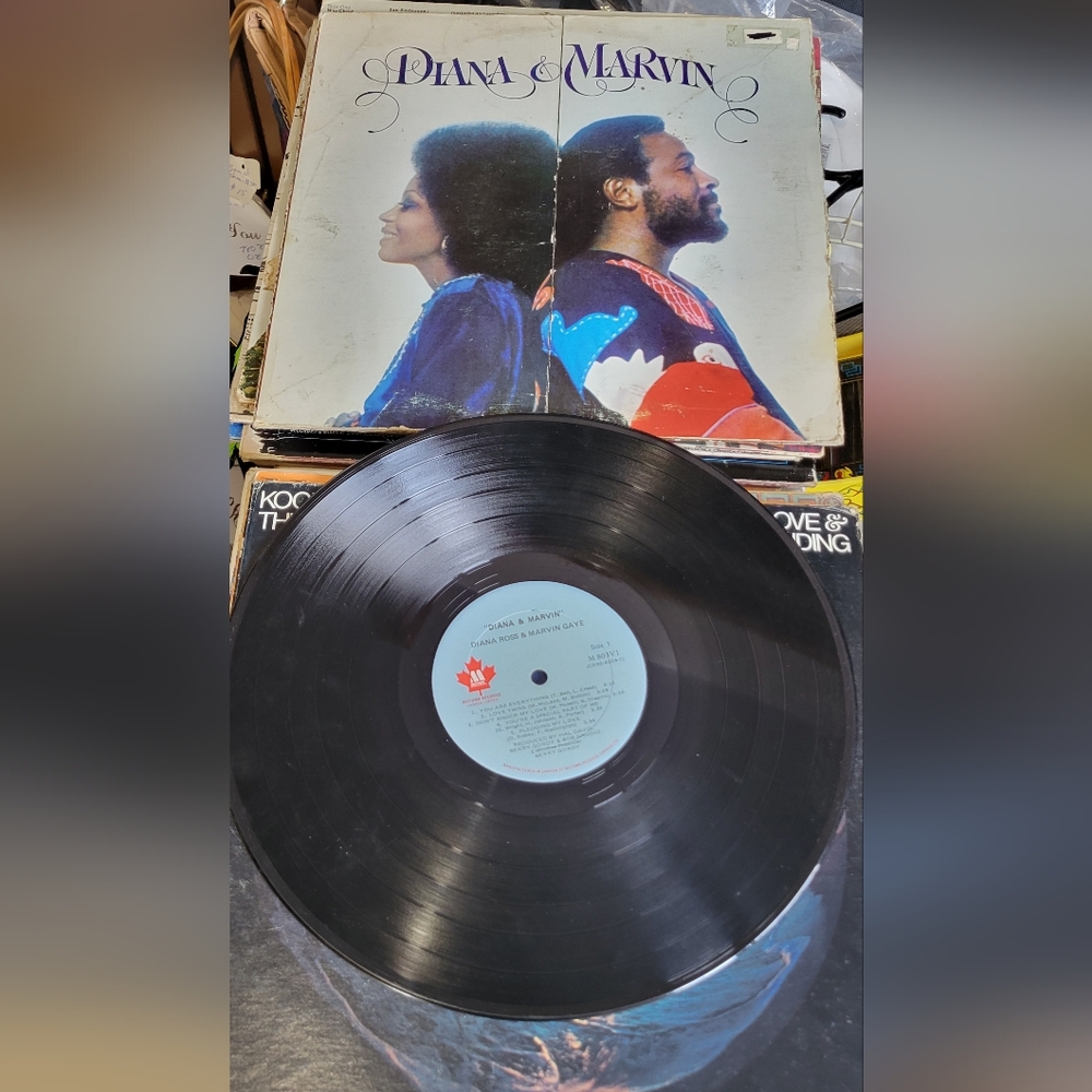 1973~Diana & Marvin Vinyl Record